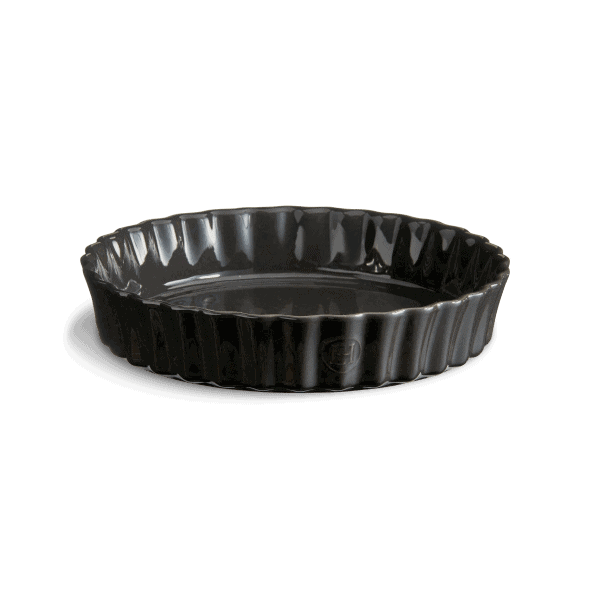 Emile Henry - taartvorm - grijs - 28 cm