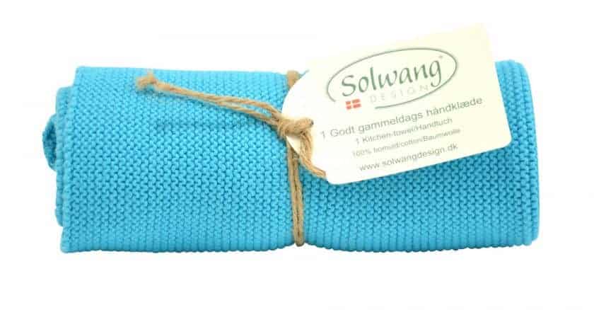 Solwang Design  keukendoek - turquoise