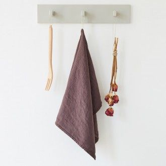 Linen Tales - linnen theedoek Mauve - 45 x 65 cm.