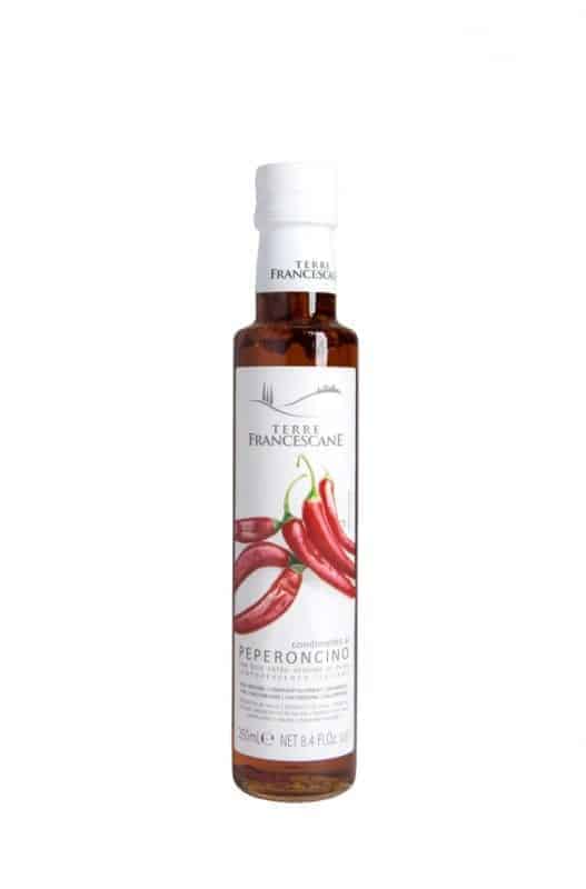 Terre Francescane - olijfolie met peperoncino (chili) - 250 ml afbeelding