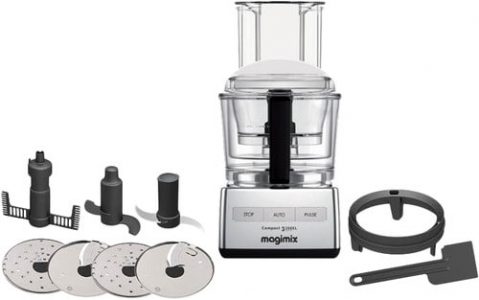 Magimix - 3200 XL keukenmachine - mat chroom