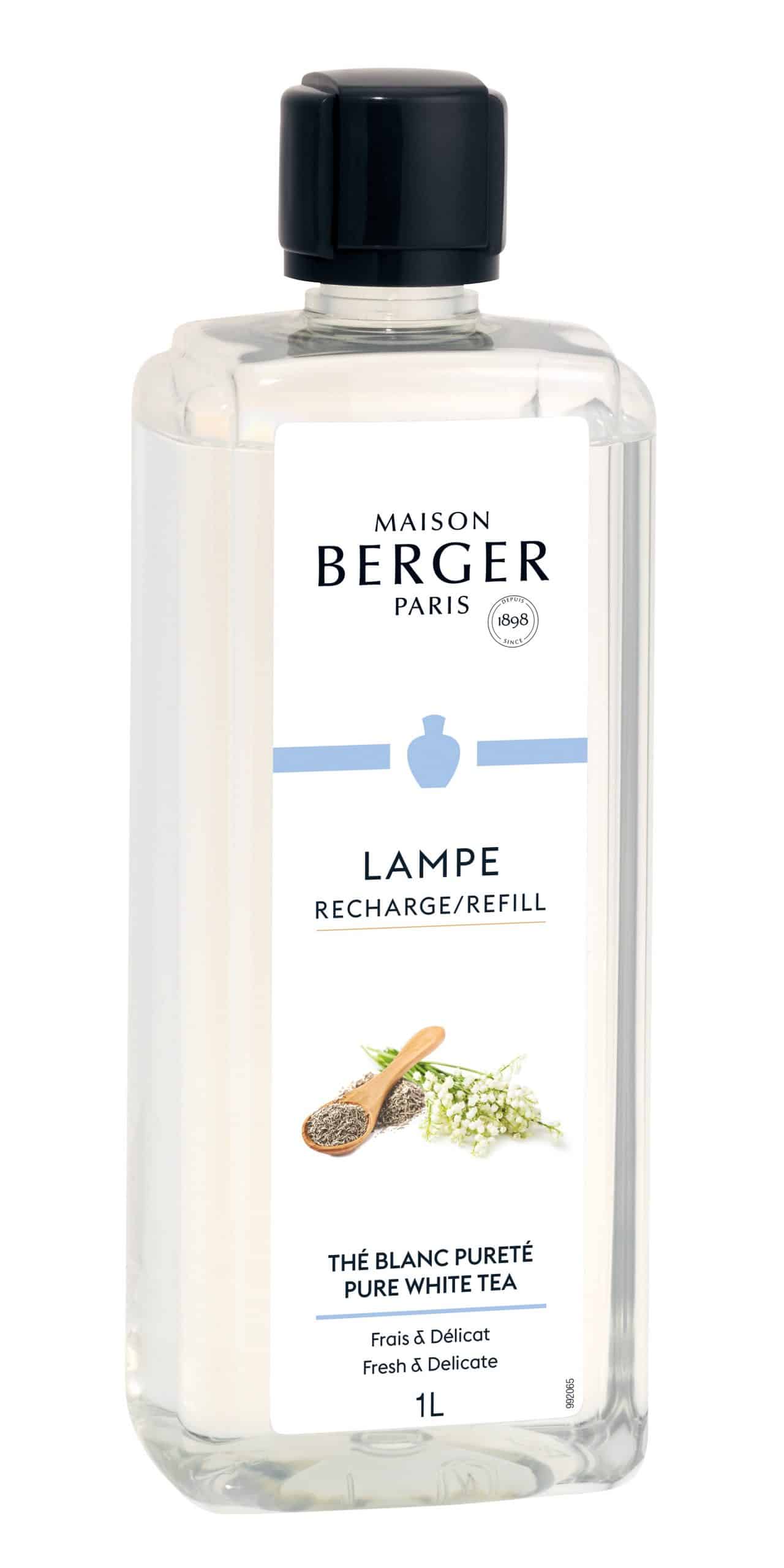 Maison Berger Paris - parfum Pure White Tea - 1 liter