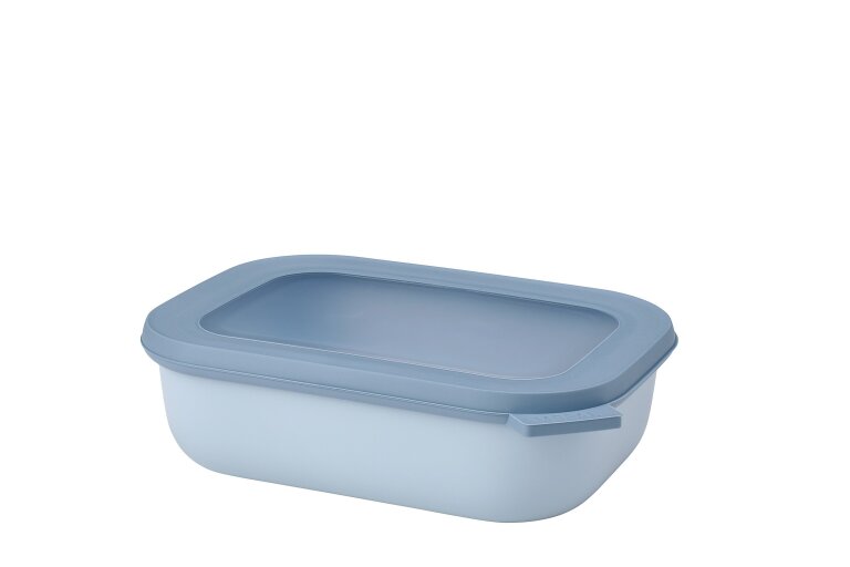 Mepal - multikom Cirqula rechthoekig - Nordic Blue - 1000 ml