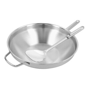 Demeyere - Apollo RVS wok - 7- laags - 32 cm - nu ook met gratis wokspatel