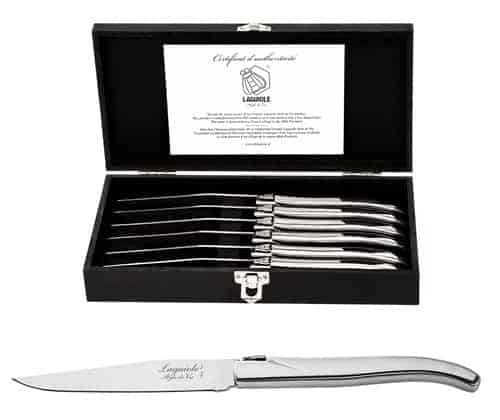 Style de Vie - Laguiole steakmessenset - Luxury Line - rvs afbeelding