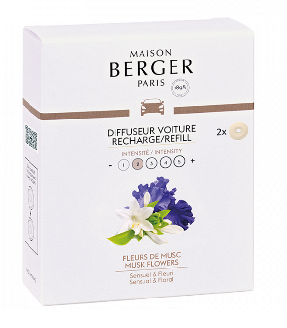 Maison Berger Paris - navul autoparfum - Musk Flowers