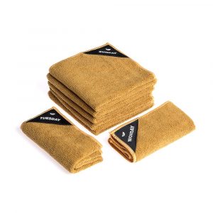 Klud - vaatdoekjes - set van 7 - oker