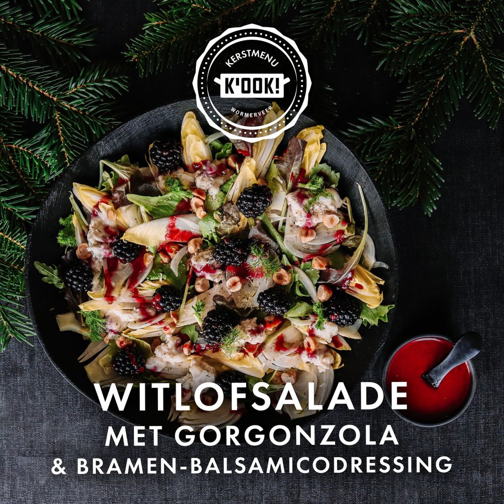 K’OOK! kerstmenu – Witlofsalade