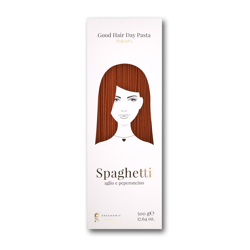 Greenomic - Good Hair Day Pasta - Spaghetti aglio e peperoncino