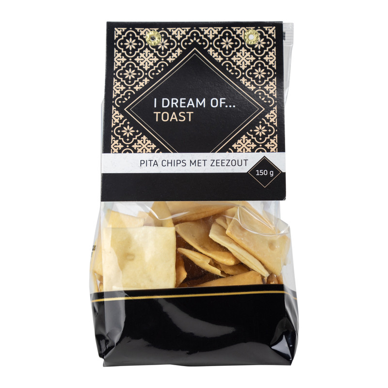 I dream of - pita chips met zeezout - 150 gram