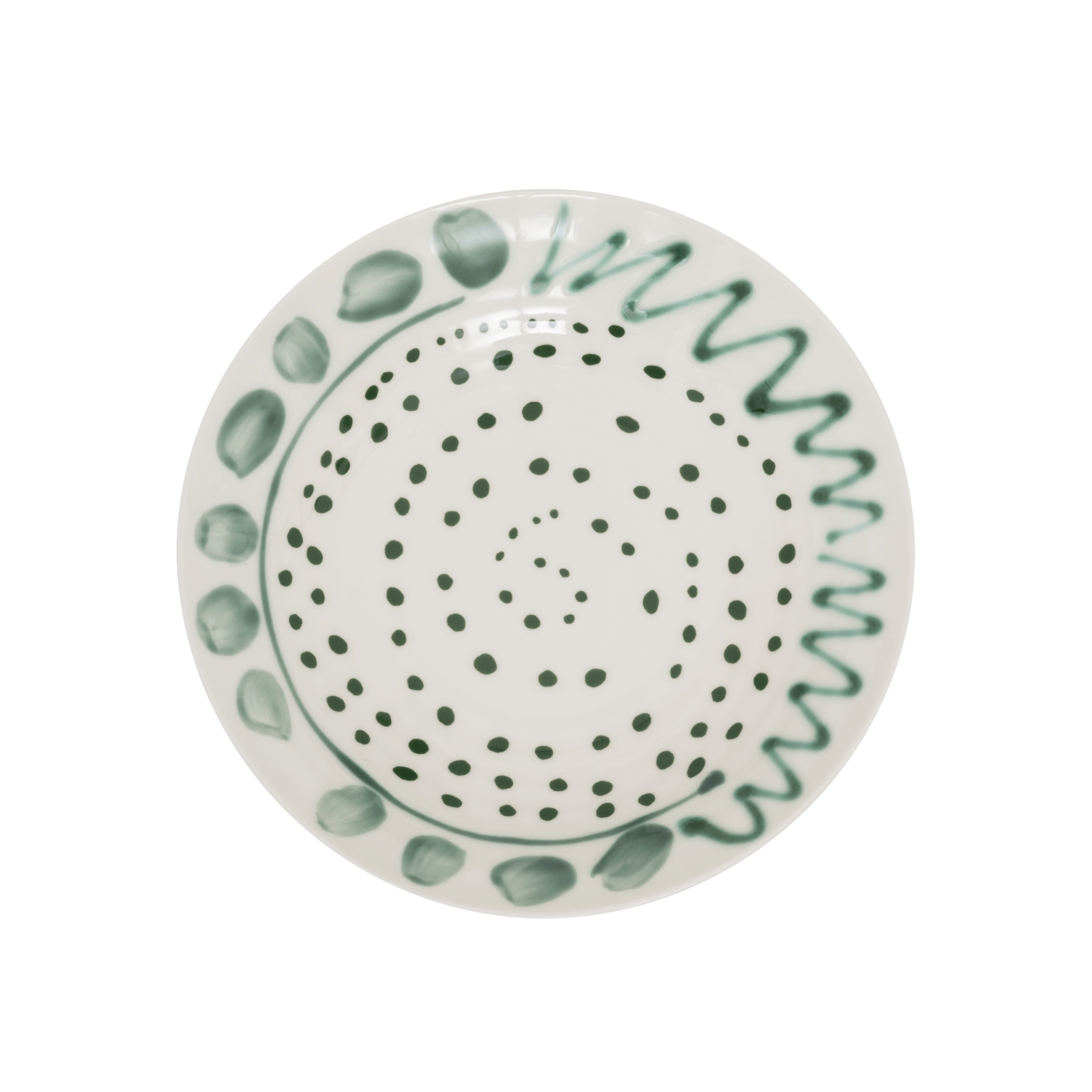Urban Nature Culture - Arts & Craft - diep bord Dots - 22 cm