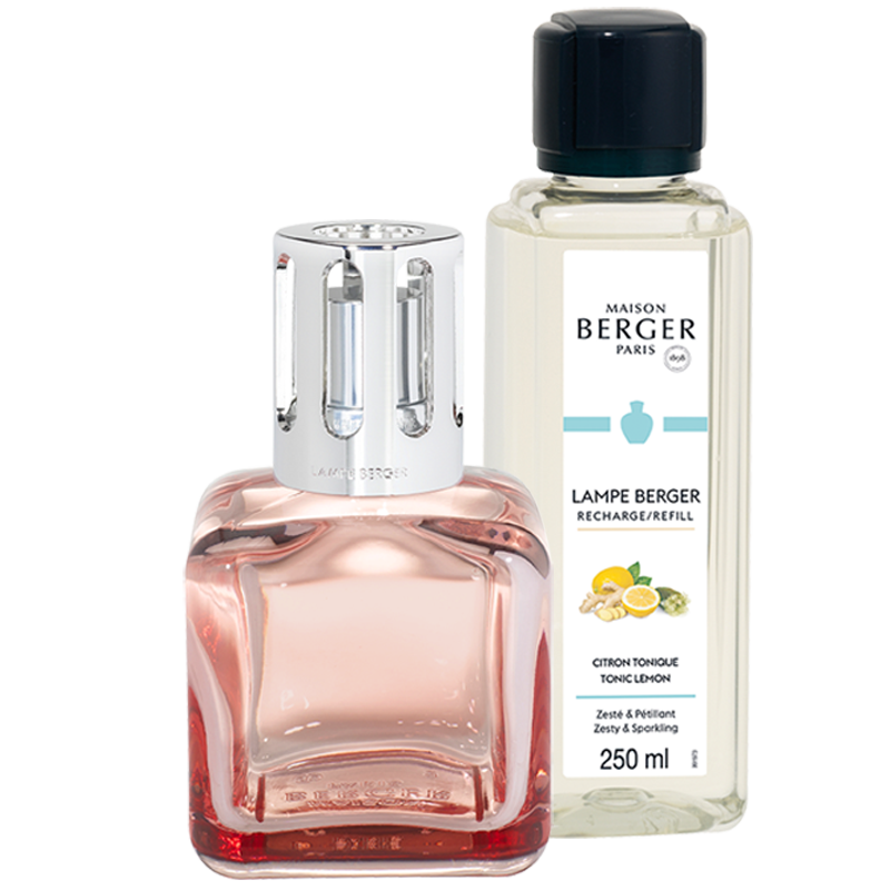 Maison Berger Paris - Giftset Riviera - incl. 250 ml. parfum Tonic Lemon