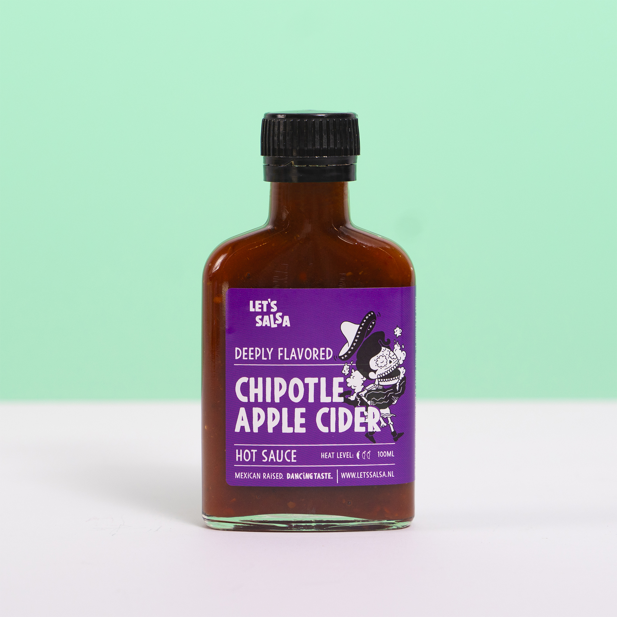 Let's Salsa - chipotle applecider hot sauce - 100 ml
