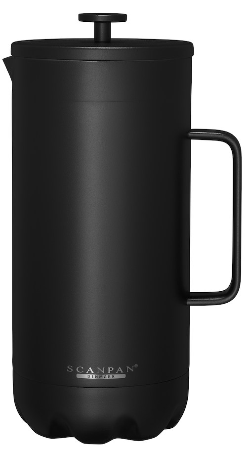 Scanpan - dubbelwandige cafetière - zwart - 1 liter