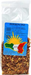 Salvaggio Piera - gedroogde chilivlokken (peperoncino) uit Sicilie - 50 gram