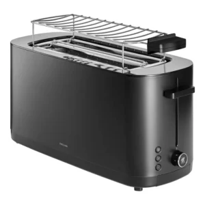 Zwilling - Enfinigy broodrooster 4 slices - zwart - met broodjesopzetstuk