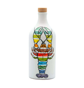 Frantoio Muraglia - kruik Kreeft - gevuld met extra vierge olijfolie Puglia - 500 ml