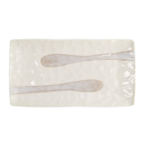 Tokyo Design Studio - serveerschaal Mino Craft streep 