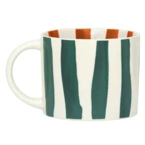 LINDA. X UNC - mok Tazza met strepen C