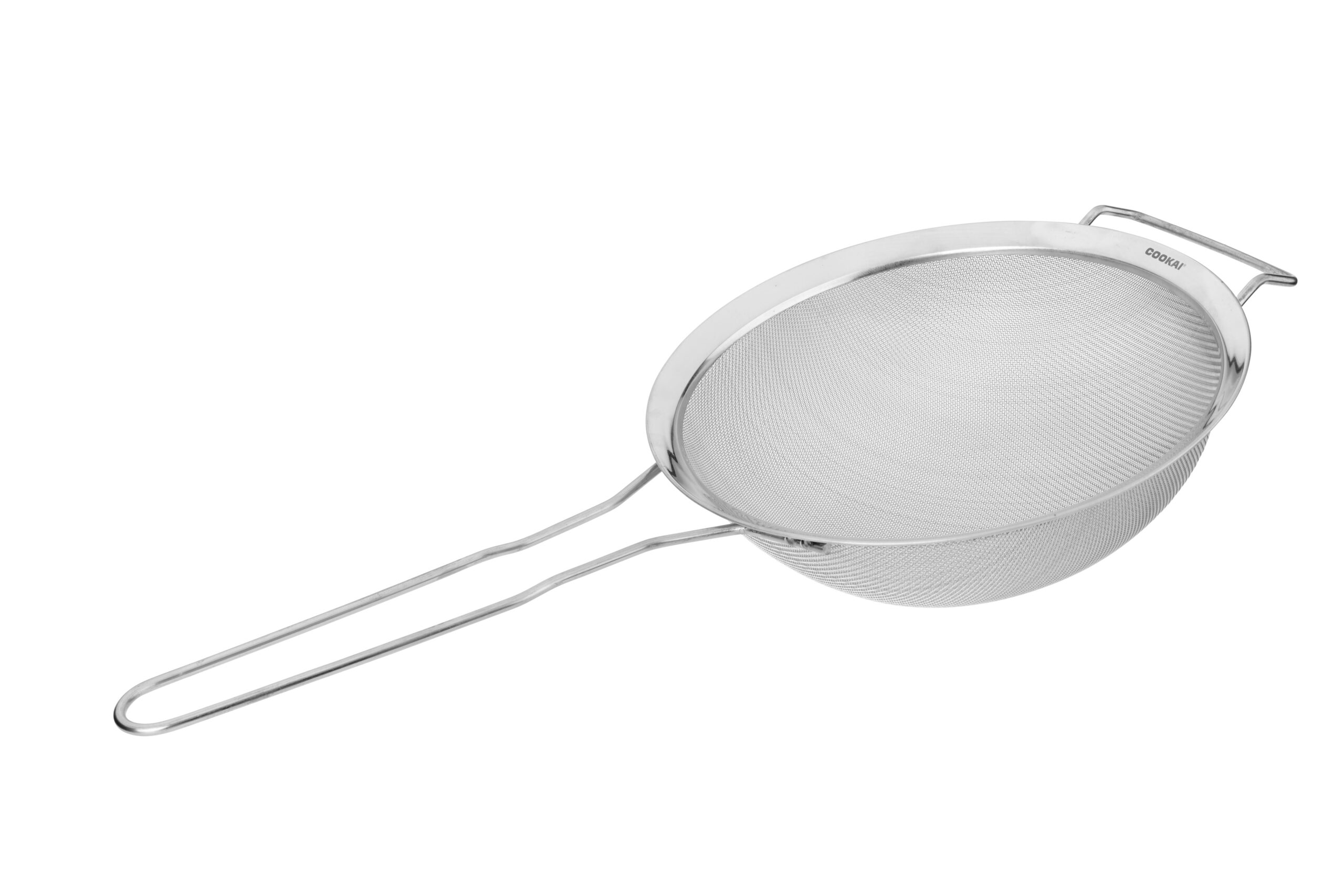 Cookai - fijne zeef met dubbel gaas - RVS - 26 cm