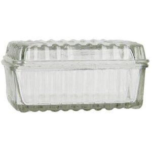 IB Laursen - botervloot - glas - 11.5 x 8.5. x 5.5 cm