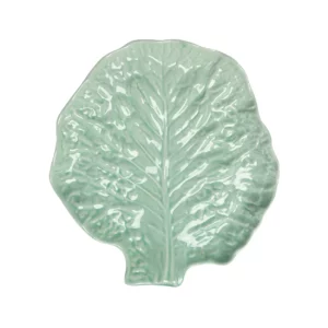 Faiança - saladeschaal slablad laag - lichtgroen - 30 cm