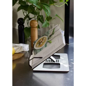 Kitchen Trend - kookboekstandaard - wit - small