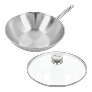 Demeyere - Apollo 7 wok - 30 cm - nu in prijs verlaagd én met gratis deksel!