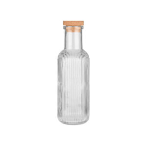 Estia - glazen fles met kurk - 1 ltr