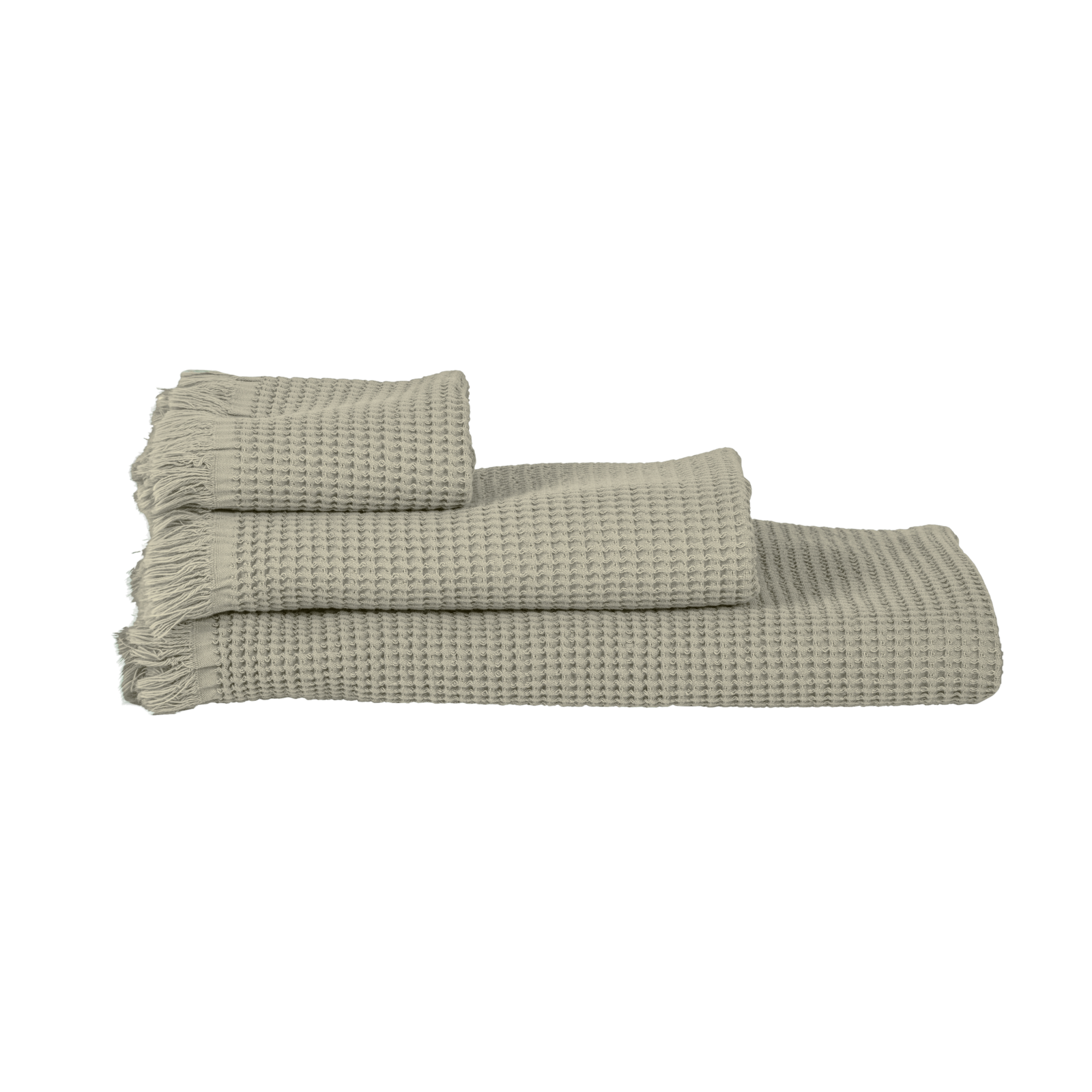 Haomy - Gastendoekje Timor - 100% katoen - Lin - 30 x 50 cm afbeelding