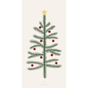 IB Laursen - kerstservetten kerstboom - papier - 40 x 40 cm