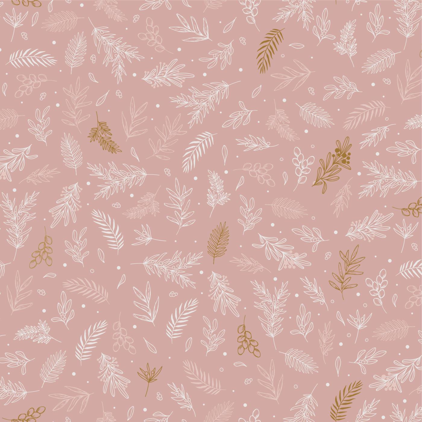 IB Laursen - kerstservetten kerstblaadjes - papier - 50! stuks - 40 x 40 cm