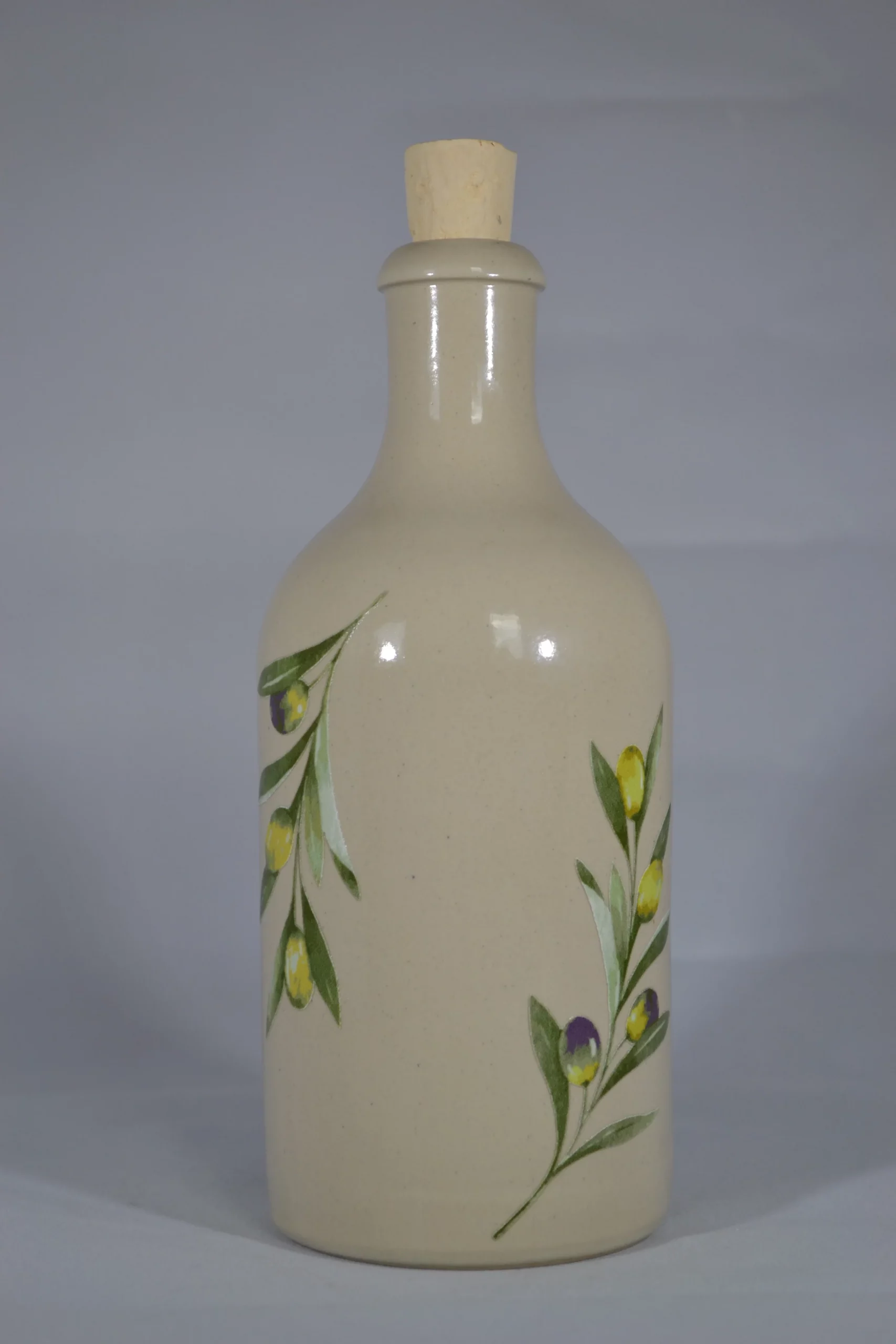 Menu'tje Marechal - kruik Olijftak voor olijfolie/azijn - aardewerk - 500 ml