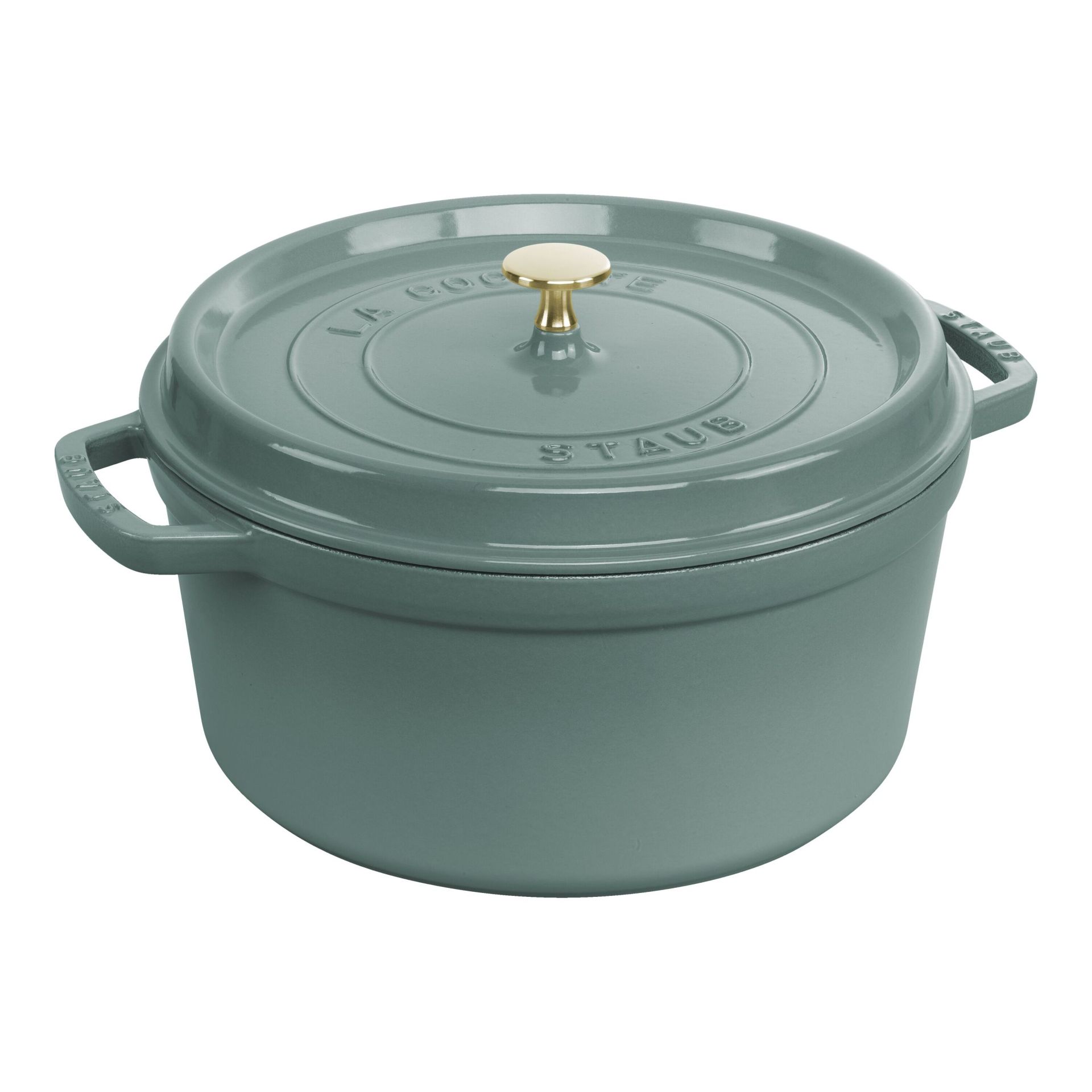 Staub - stoofpan gietijzer - Eucalyptus - 28 cm