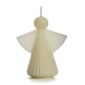 Rustik Lys - Kerstengel Kaars - vanilla - 10 cm