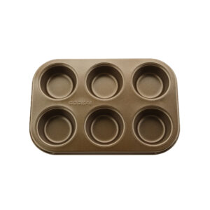 Cookai - bakvorm voor supcakes/muffins - 6 stuks