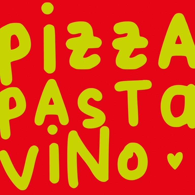 PPD - papieren servetten Pizza, Pasta, Vino - 33 x 33 cm - .