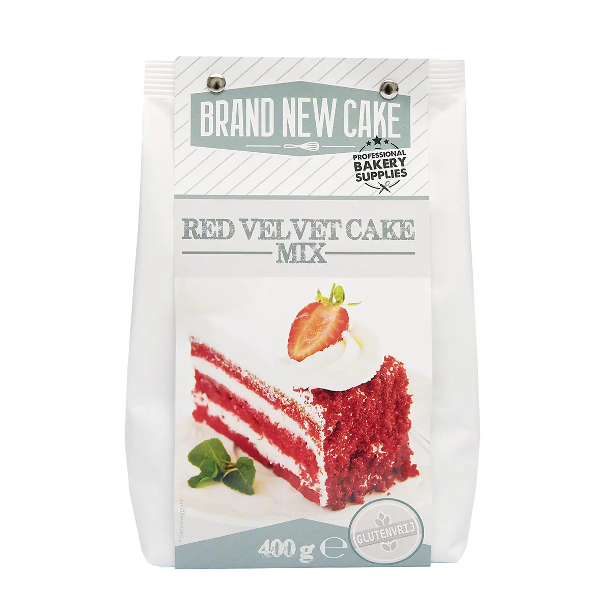 Brand New Cake - Red velvet cakemix - 400 gram - glutenvrij