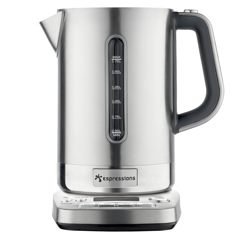 Espressions - The Silent Multi kettle waterkoker - RVS - 1.8 liter