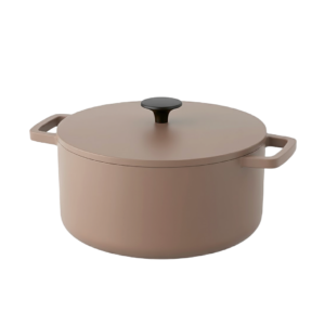 Cook & Pan - stoofpan gietijzer - Taupe - 28 cm