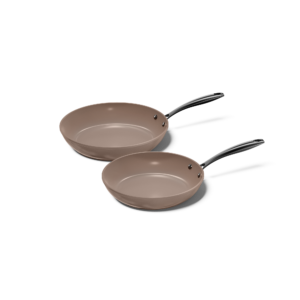 Cook & Pan- koekenpannenset - Taupe - 2-delig