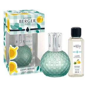 Maison Berger Paris - Giftset Disco Menthe Givree - incl. 250 ml Zest of Verbena