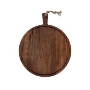 Pure Acacia Wood - Serveerplank rond - 45 cm