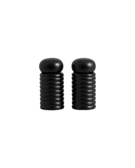Nordal - Zout- en pepermolenset Ras - zwart - 10 cm