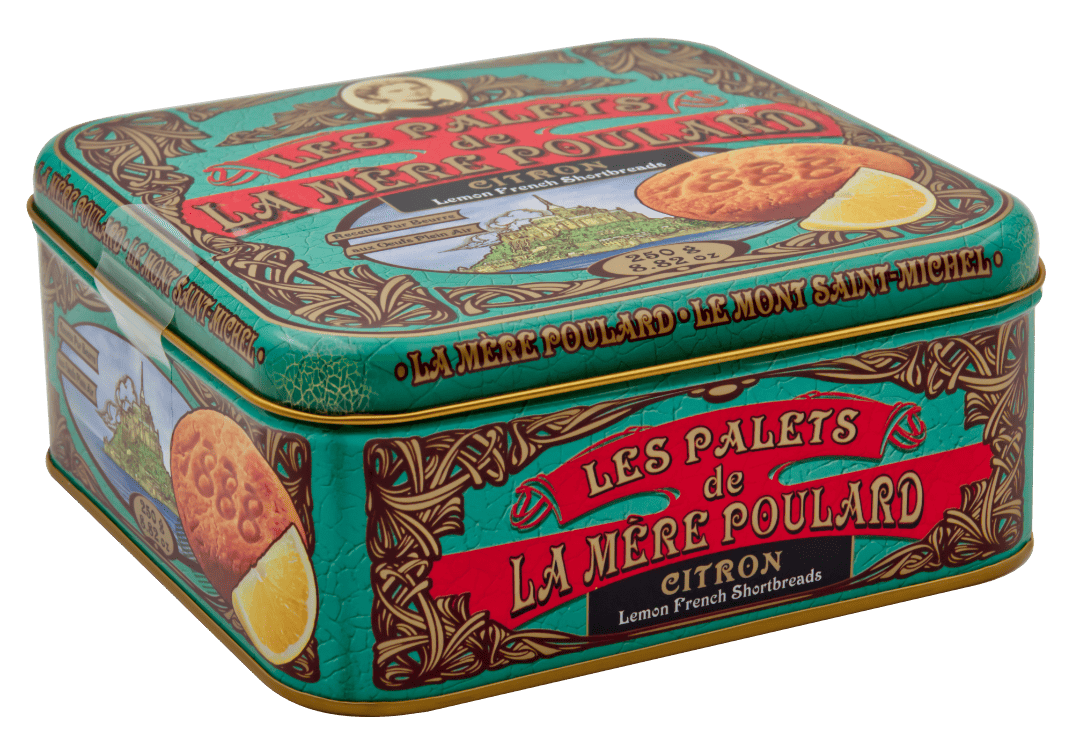 La Mere Poulard - gevuld blik Palet au citron - 250 gram