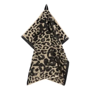 Vaat Amsterdam - Keukenhanddoek Leopard - zwart/zand