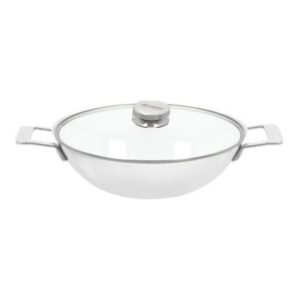 Demeyere - Industry 5 wok met 2 grepen - 30 cm - gratis deksel